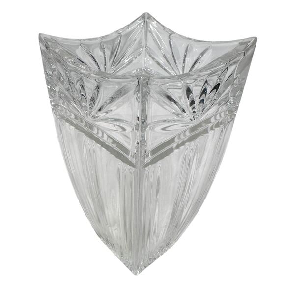 Waterford Crystal Marquis Odyssey Flower Vase 8” Clear Glossy Home Decor Germany - Picture 4 of 8